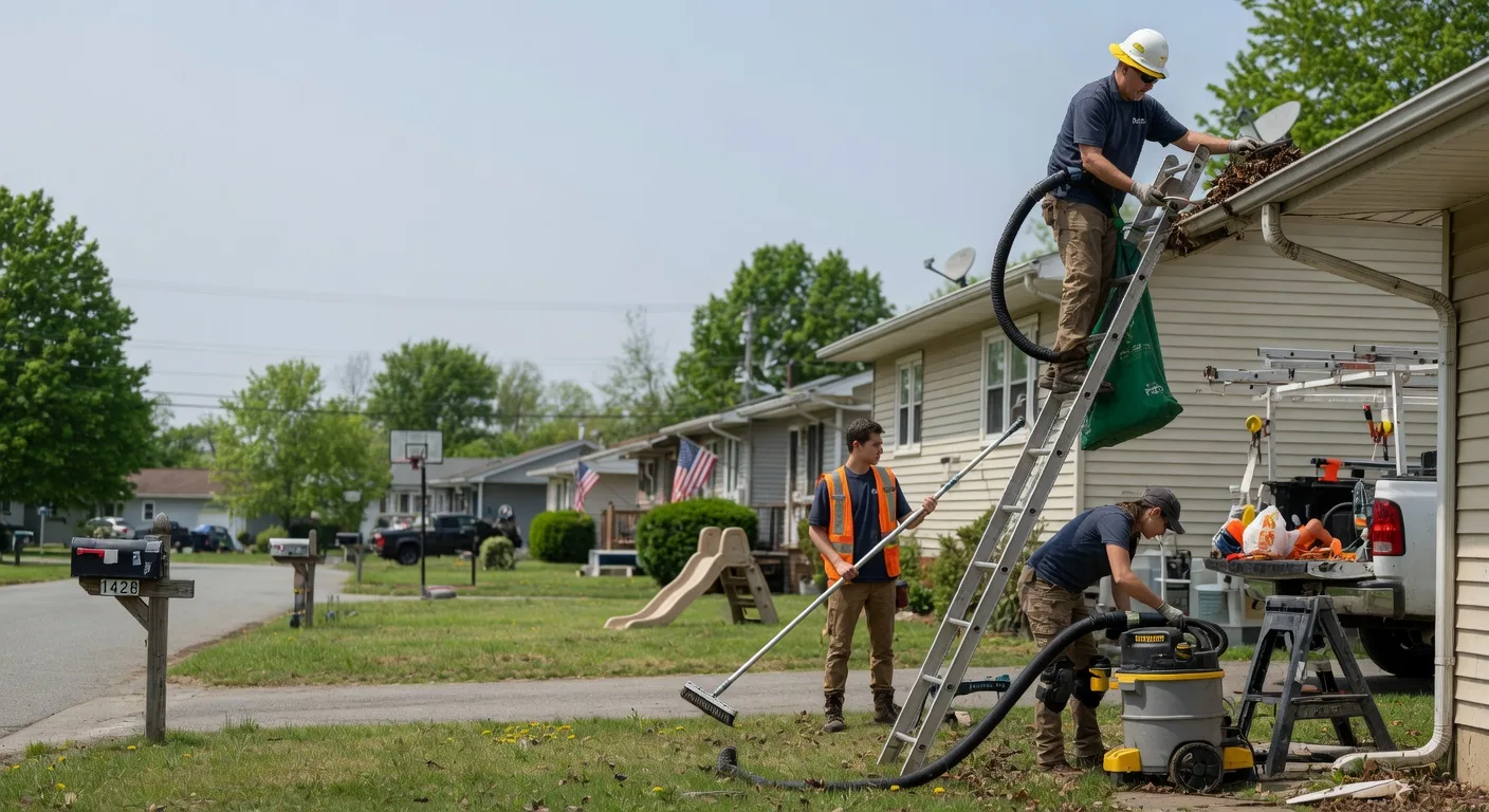 Gutter Installation in Mount Auburn, IL near me